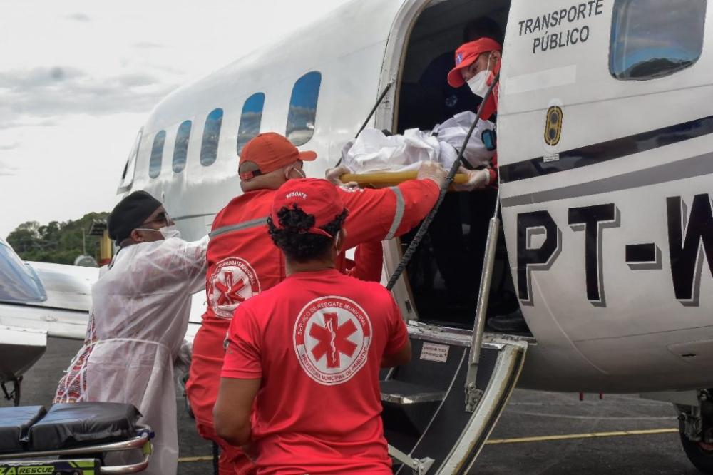 Expo Saúde: SES-AM destaca serviço de UTI Aérea do Amazonas, considerado o segundo maior das Américas