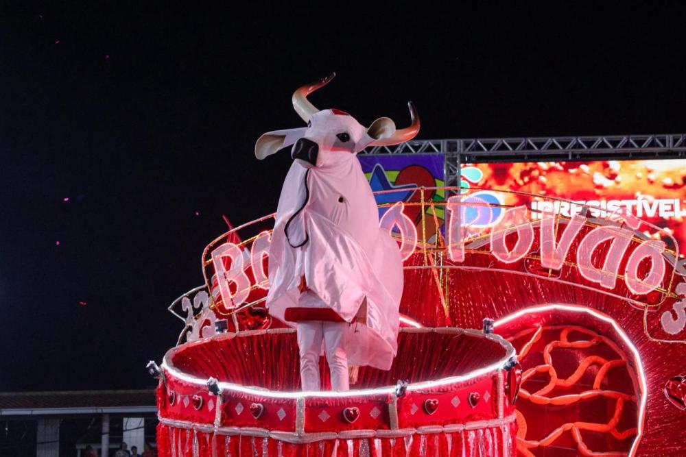 Boi Garantido abre temporada 2026 com espetáculo no Carnaboi em Parintins