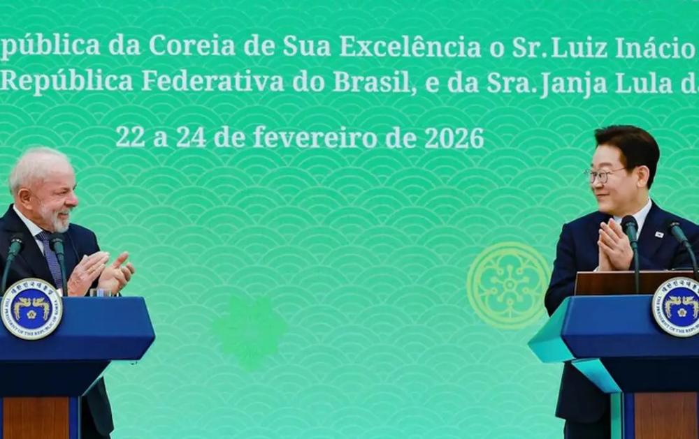 Em Seul, Lula anuncia acordos comerciais com a Coreia do Sul