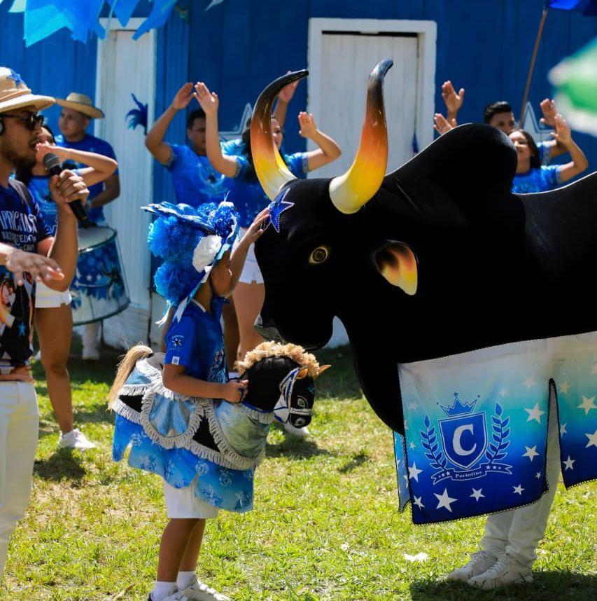 Caprichoso presenteia a Nação Azul com sete toadas da primeira parte do álbum Brinquedo Que Canta Seu Chão