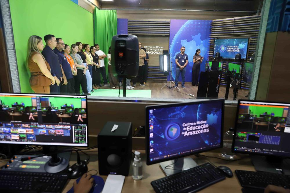 Comitiva do CAI Roraima visita Núcleo de Segurança da Secretaria de Educação do Amazonas