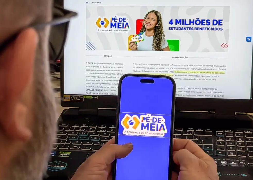 Pé-de-Meia: governo credita pagamento para nascidos em maio e junho
