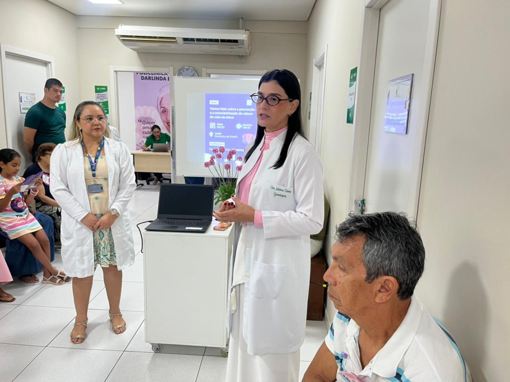 Março Lilás: FUnATI alerta população idosa sobre a prevenção do câncer do colo do útero