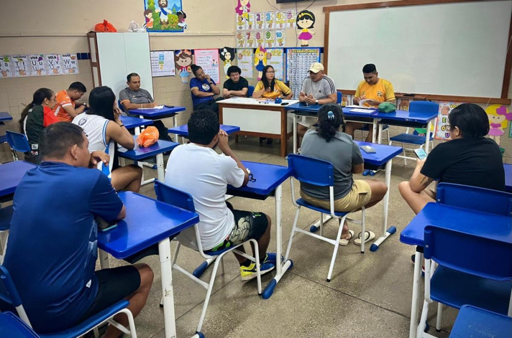 Prefeitura de Parintins realiza Congresso Técnico do 2º Troféu ‘Benedito Azêdo’ de Voleibol Feminino