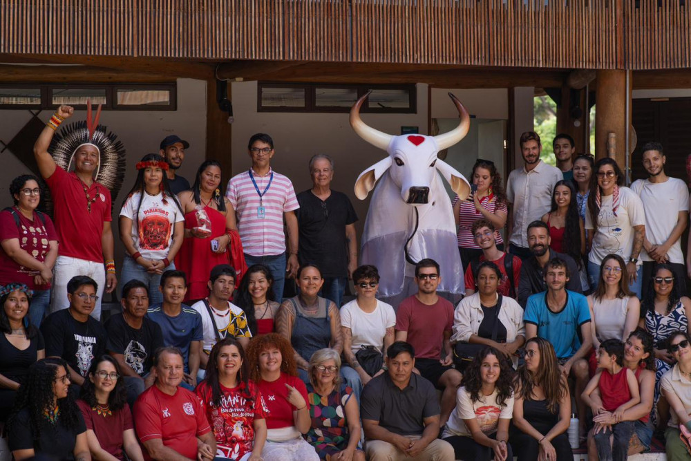 Aliado das lutas, Garantido cumpre agenda no Ministério dos Povos Indígenas e na Maloca da UnB, em Brasília