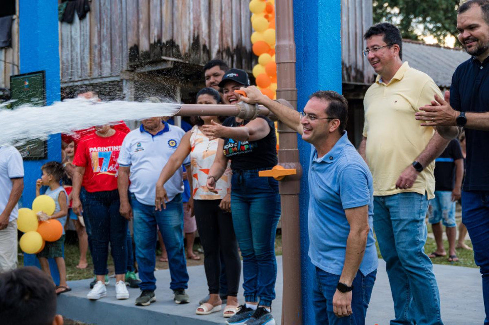 Mais de 45 famílias são beneficiados com sistema de abastecimento de água entregue pela Prefeitura de Parintins