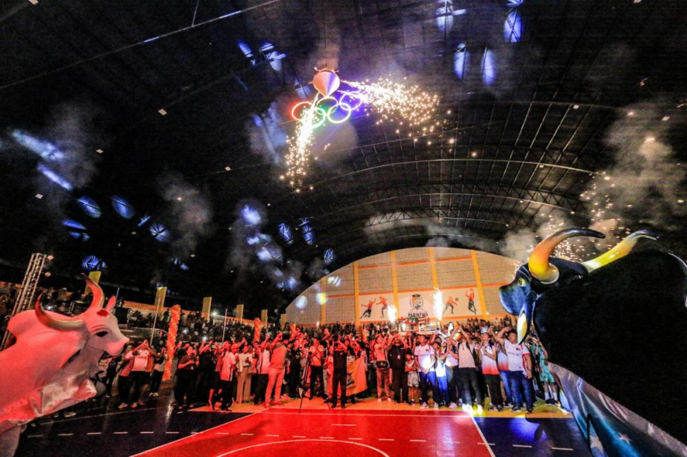 Parintins inicia disputa da Seletiva do Pólo III com Caprichoso e Garantindo, reunindo mais mil atletas na Arena Olímpica