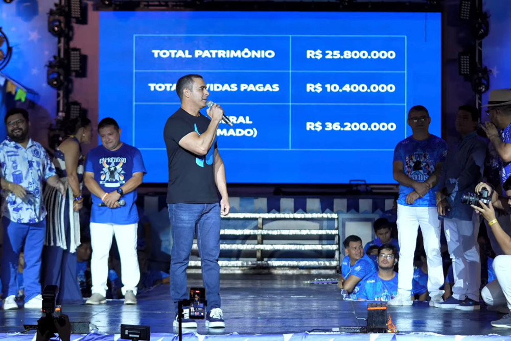 Rossy Amoedo apresenta crescimento patrimonial do Boi Caprichoso durante lançamento do álbum