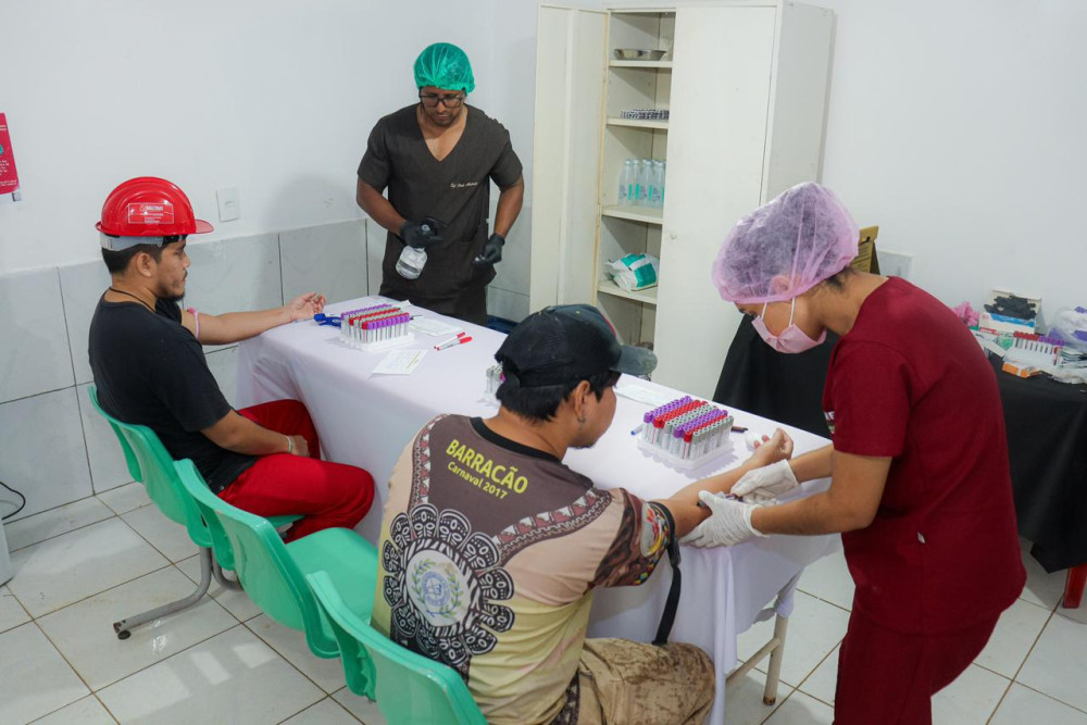 Boi Garantido realiza ação de saúde ocupacional e atende mais de 100 trabalhadores na Cidade Garantido