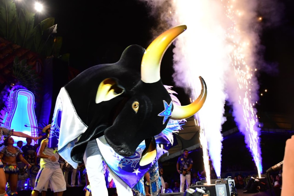 Sambódromo lotado marca lançamento do álbum 2026 do Caprichoso em Manaus