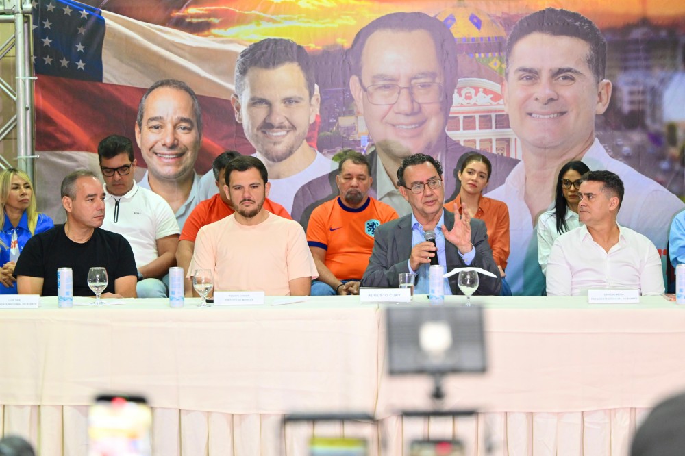 David Almeida recebe Augusto Cury em Manaus e apresenta projeto do Avante para as eleições de 2026
