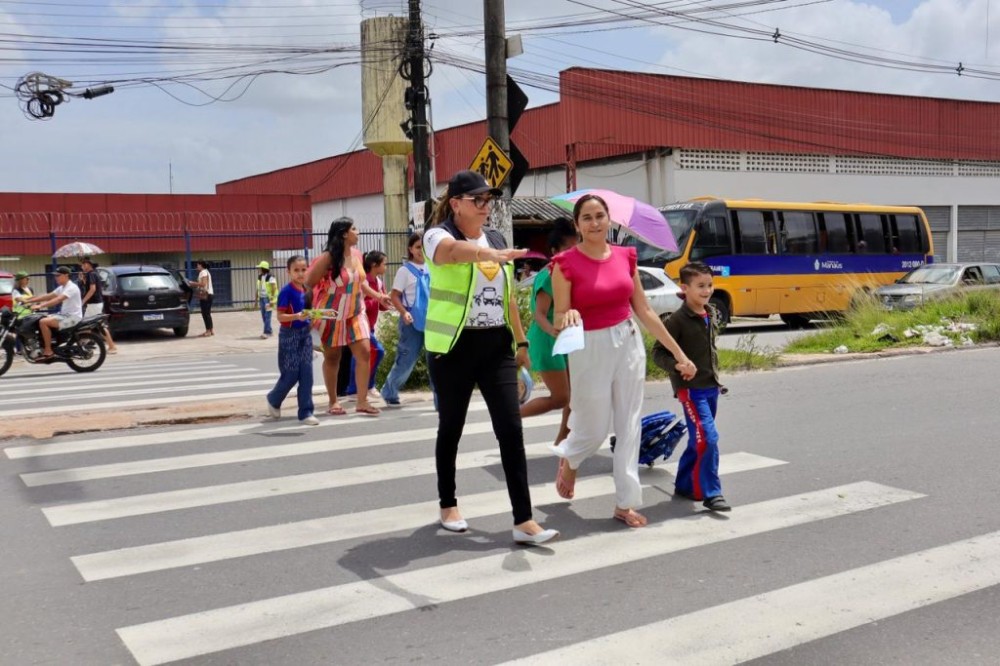 Prefeitura de Manaus alcança mais de 88 mil pessoas com ações de educação para o trânsito nos primeiros meses de 2026