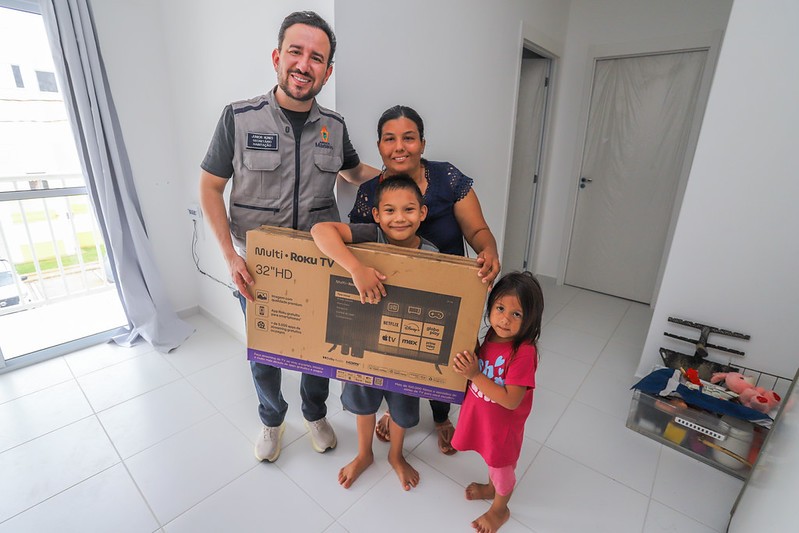 Prefeitura de Manaus garante mais dignidade às 192 famílias do Morar Melhor 14 com entrega de mobílias