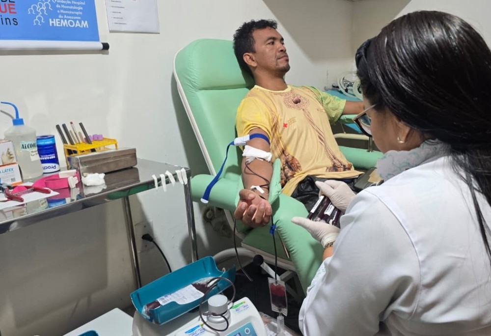Campanha de doação de sangue mobiliza voluntários e emociona doadores em Parintins