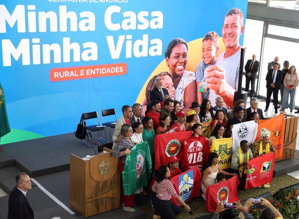 Governo anuncia construção de 85 mil moradias do Minha Casa,Minha Vida