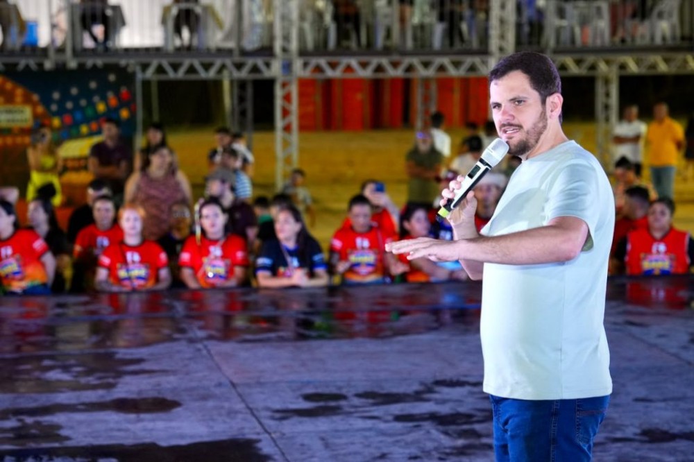 Renato Junior anuncia construção de novo complexo esportivo no bairro Colônia Santo Antônio e amplia áreas de esporte e lazer para os moradores da região