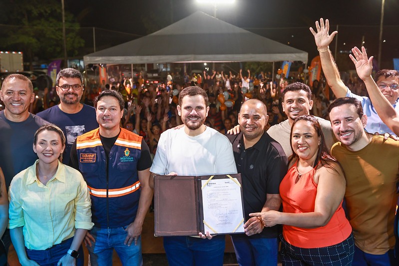 Renato Junior assina ordem de serviço para revitalização do Campo da Torre e amplia acesso a práticas esportivas e de lazer para os moradores da zona Norte