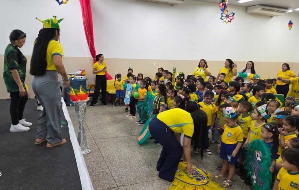 Cmei Odete Puga da Prefeitura de Manaus realiza 11º ‘Festival Olímpico da Educação Infantil’