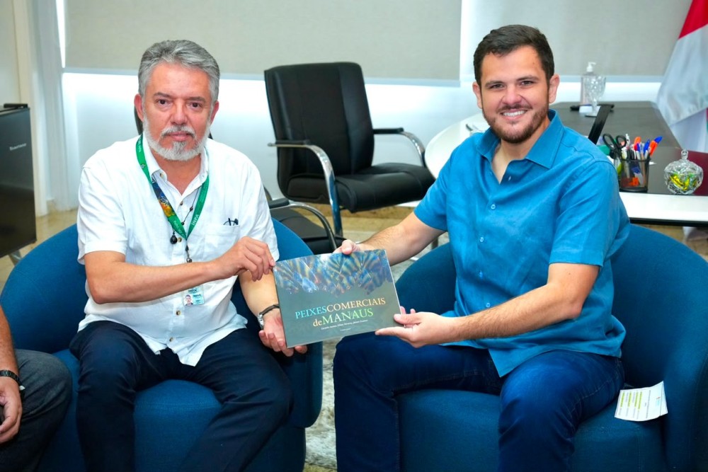 Renato Junior recebe pesquisadores do Inpa e anuncia agenda conjunta para recuperação ambiental, mobilidade e turismo em Manaus