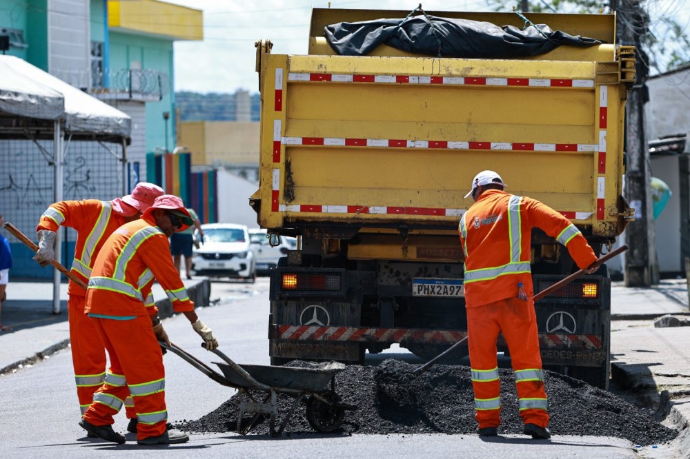 Prefeitura mantém serviços de infraestrutura, limpeza e ações integradas do programa ‘Manaus que a Gente Cuida’ no bairro Santa Etelvina