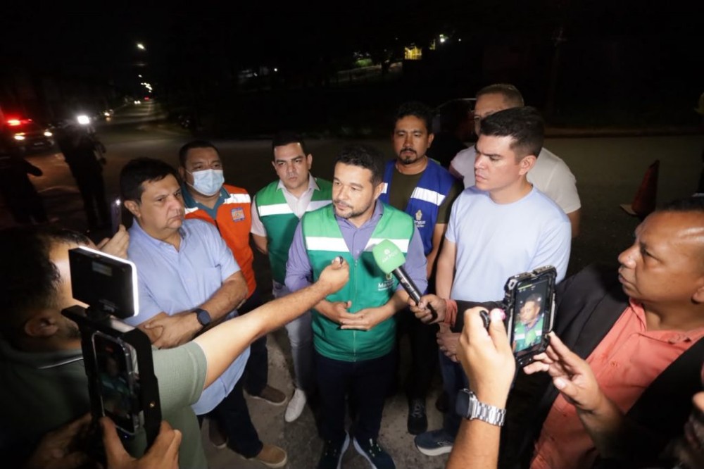 Renato Junior instaura Gabinete de Crise e coloca Manaus em estado de alerta após vazamento de gás no Distrito Industrial
