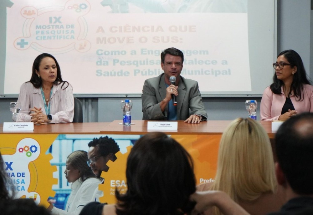 Prefeitura promove 9ª ‘Mostra de Pesquisa Científica’ com resultado de trabalhos realizados na rede municipal de saúde