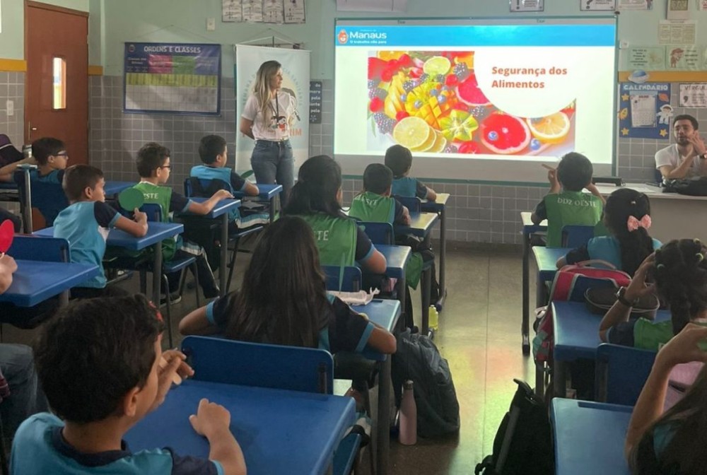 Prefeitura inicia Semana da Vigilância Sanitária 2026 com o projeto ‘Fiscais Mirins’ em escolas de Manaus nesta segunda-feira, 3/8