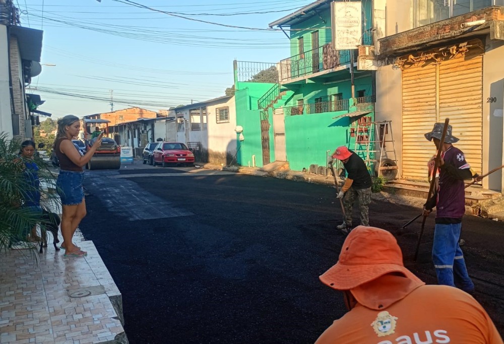Programa 'Manaus que a Gente Cuida' fortalece infraestrutura na comunidade Val Paraíso, zona Leste da cidade