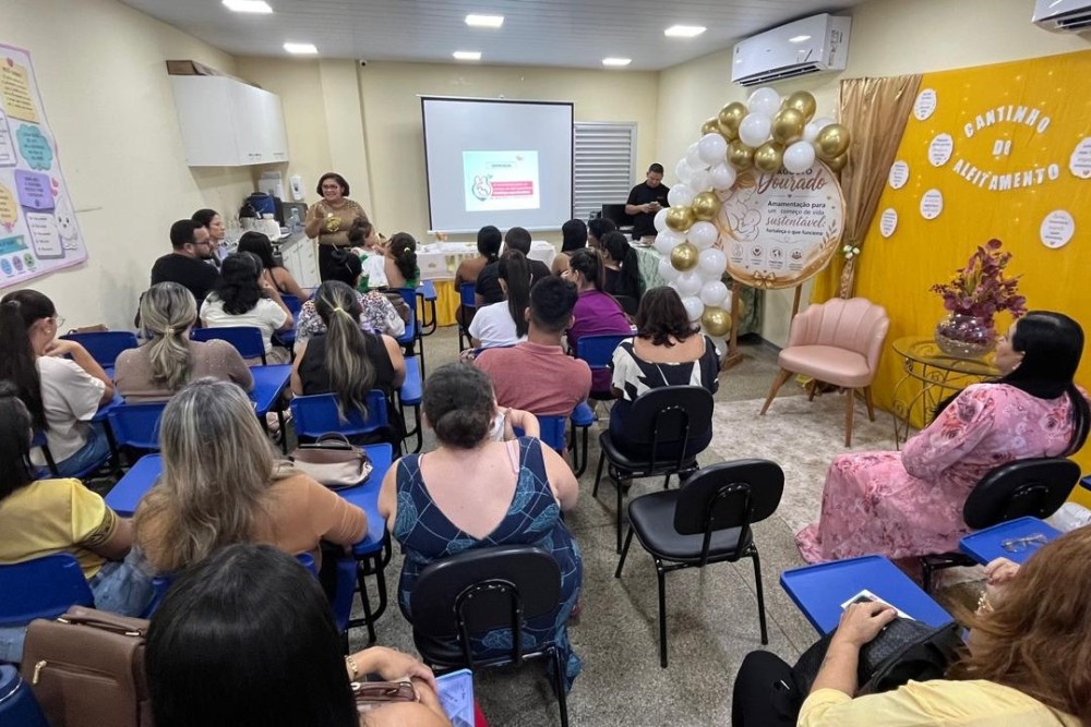 Profissionais de saúde da prefeitura destacam estratégias de incentivo à amamentação no ‘Agosto Dourado’