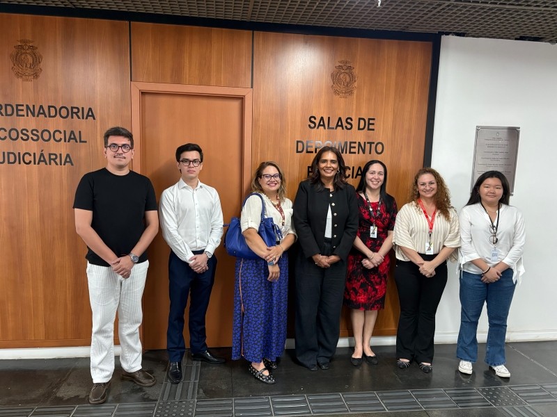 MPAM realiza visita técnica às Salas Anjos do TJAM para aprimorar atendimento a crianças e adolescentes vítimas de violência