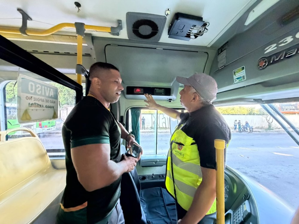 Prefeitura de Manaus intensifica fiscalização do sistema de condicionadores de ar nos ônibus durante o verão amazônico