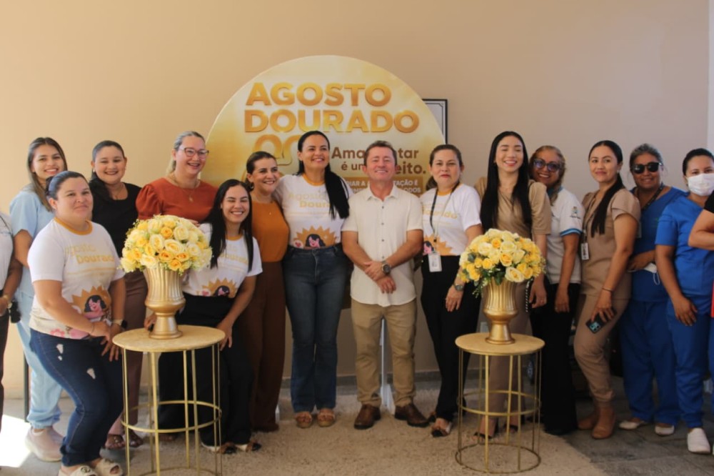 Campanha Agosto Dourado inicia programação em Parintins com foco na saúde de mães e crianças