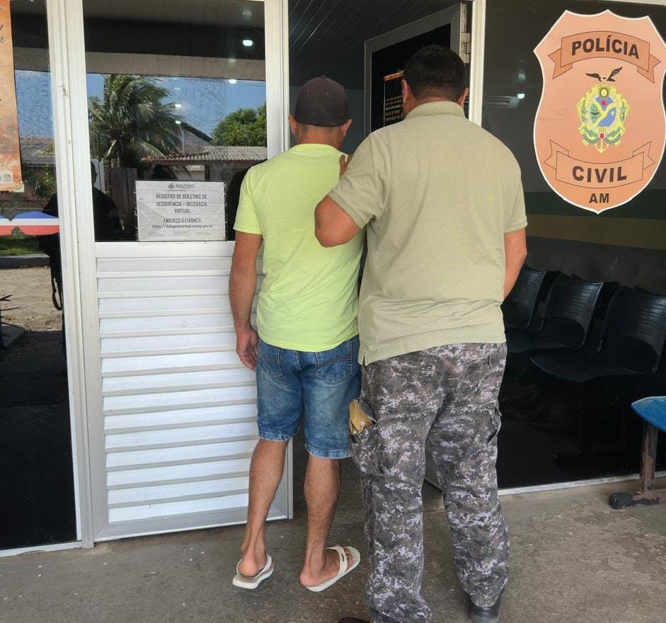 Homem é preso após agredir companheira com soco no bairro União, em Parintins