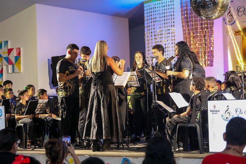 Grupo de flauta doce ‘Os Sopraninos’ do Centro de Artes da Prefeitura de Manaus comemora 10 anos com concerto na zona Leste