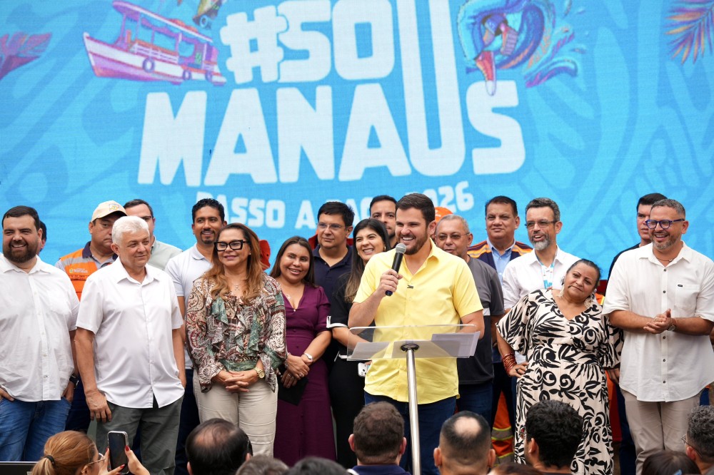 Prefeito Renato Junior anuncia atrações do ‘#SouManaus Passo a Paço 2026’