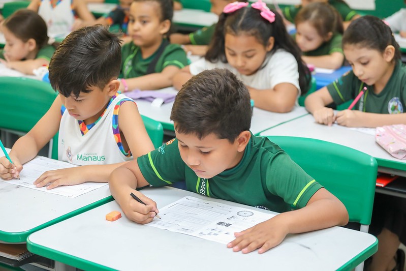 Manaus registra participação inédita de 63 escolas municipais na 5ª OBMEP Mirim