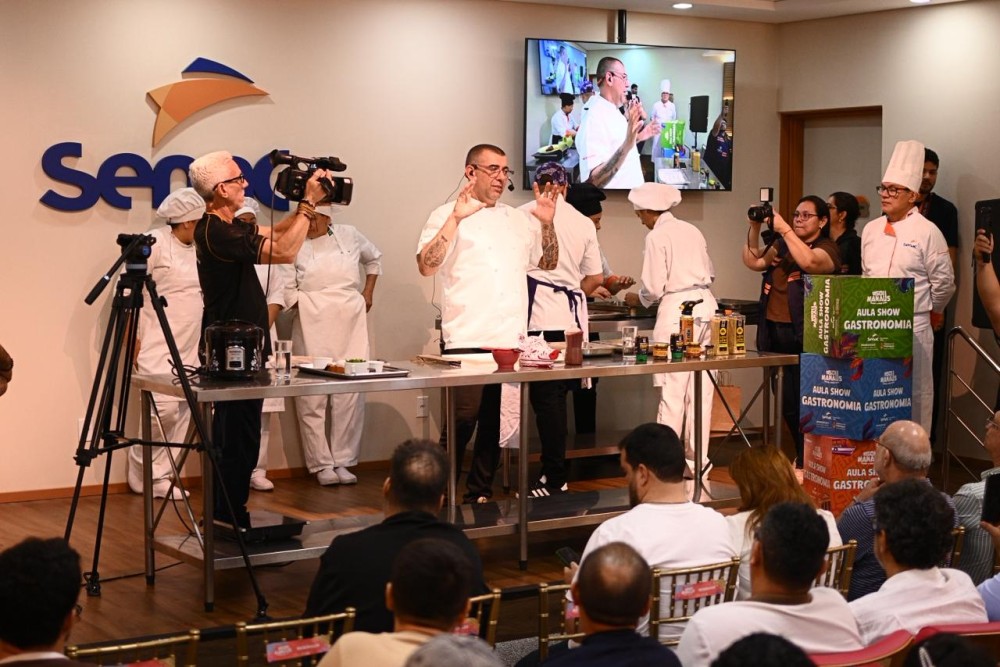‘Aula-show de Gastronomia’ traz pratos suínos com ingredientes amazônicos para o ‘#SouManaus Passo a Paço 2026’