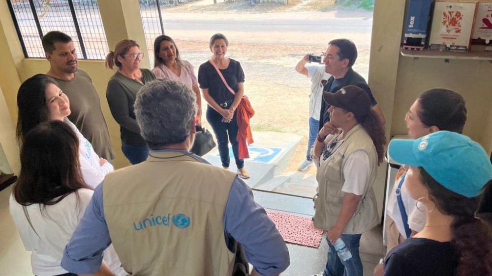 Prefeitura recebe representante do Unicef no Brasil em visita a Unidade Amiga da Primeira Infância na zona rural