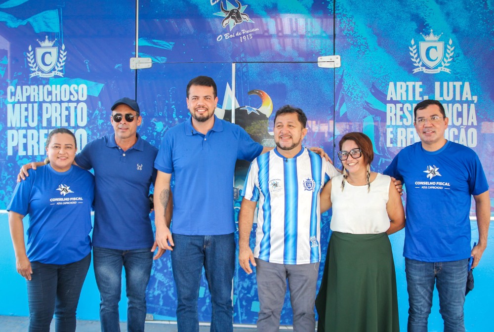Caprichoso inicia transição com entrega de chaves e vistoria do patrimônio
