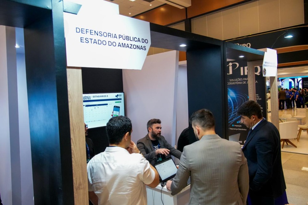 DP-AM apresenta inovações tecnológicas no Expojud 2026